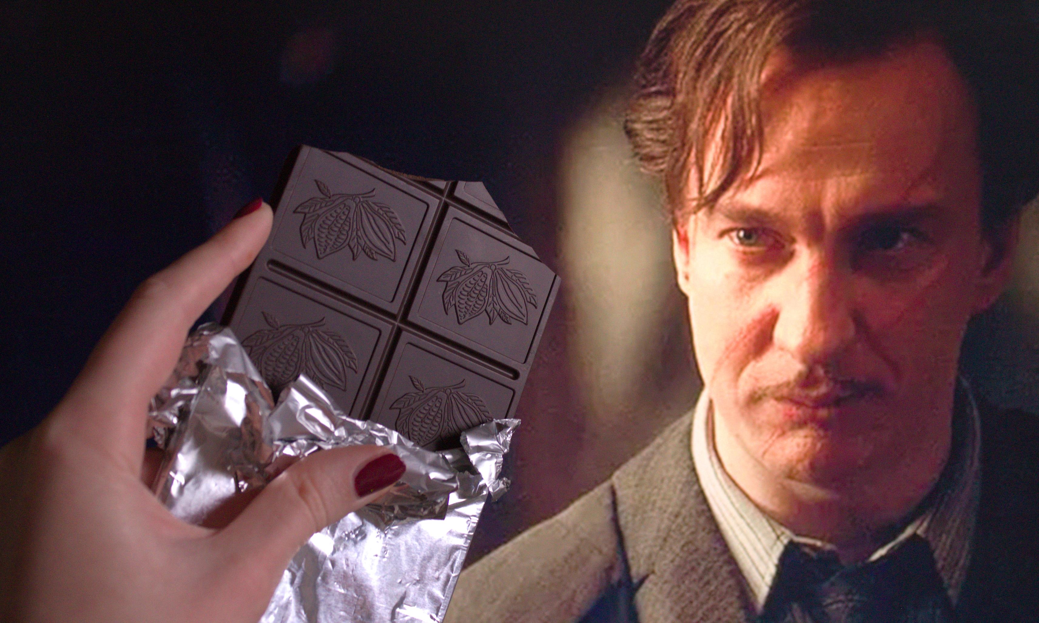 Zjedz, lepiej się poczujesz, czyli czekolada profesora Lupina